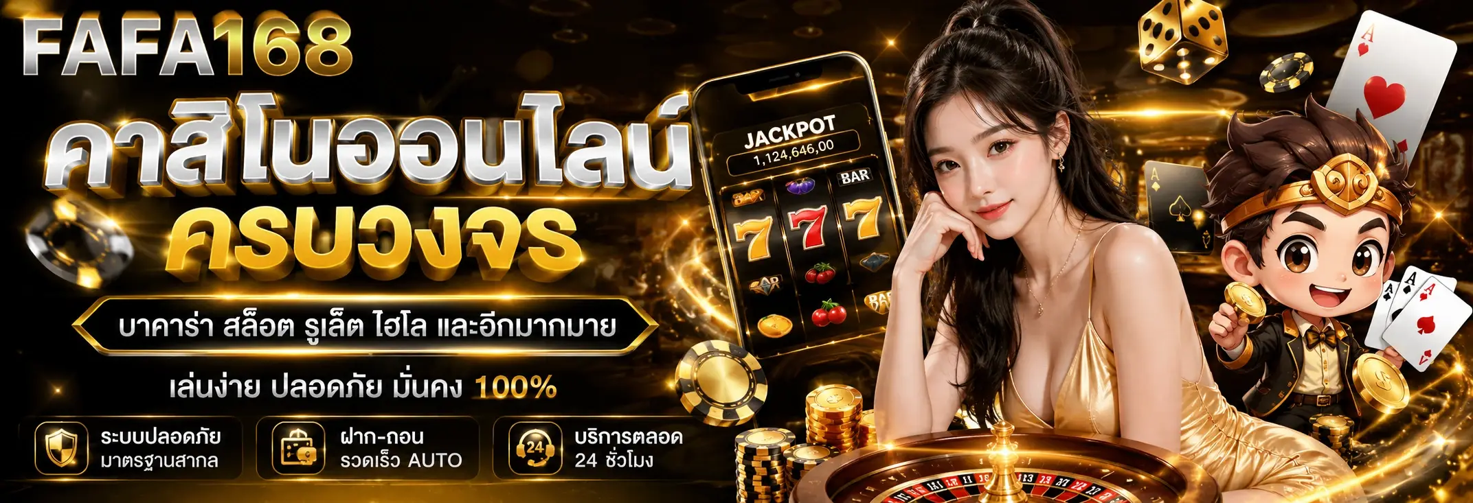 fafa168 คาสิโนออนไลน์ครบวงจร